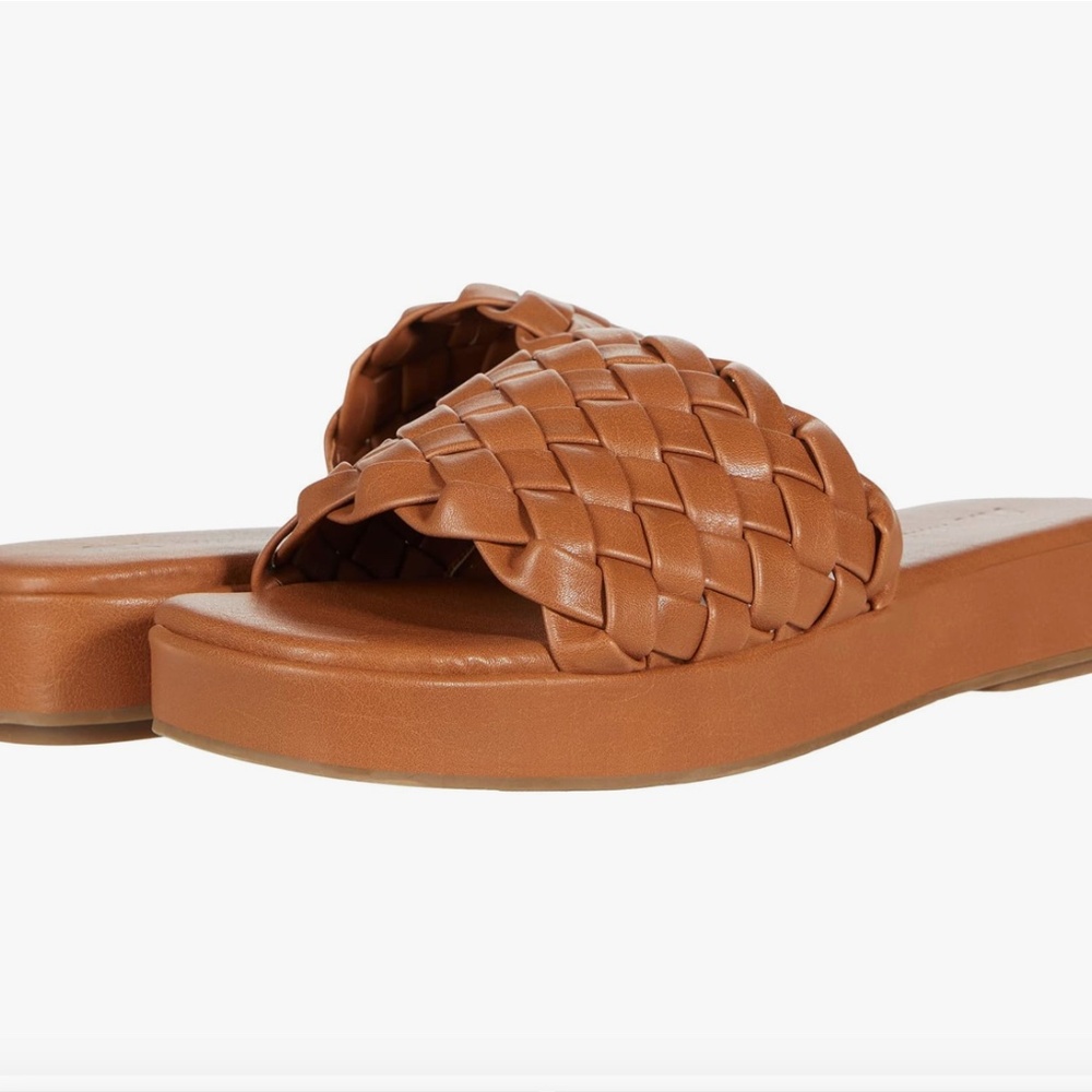⭐️ Woven Slide Slippers Flat Chic Glam Summer Braided Spring Art Picnic Sandals